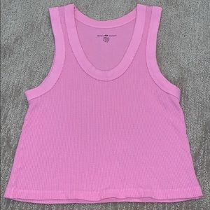 Brandy Melville Tops - PINK THERMAL TANK Brandy Melville Tops - PINK THERMAL TANK